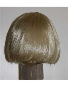blonde short bob wig back